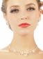 Preview: Brautschmuck Kette/Ohrringe DL-G0557